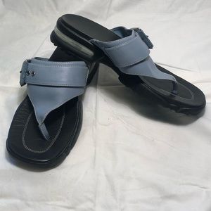 Light blue Cole Haan flip flop/sandal